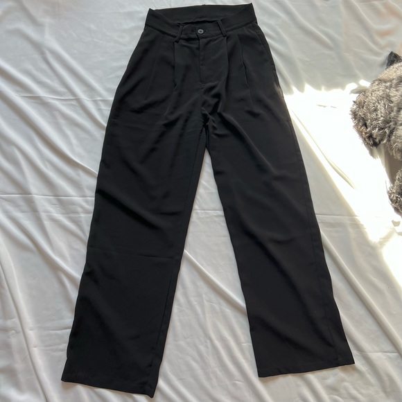 Size 0 petite black trousers - Picture 1 of 3